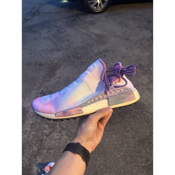 Size 13 - adidas Pharrell x NMD Human Race Trail Holi Festival - Picture 5 of 7